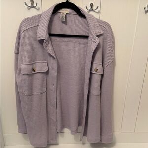 Women's Lavender Shacket